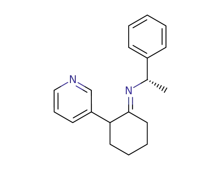 ((S)-1-Phenyl-ethyl)-[2-pyridin-3-yl-cyclohex-(E)-ylidene]-amine
