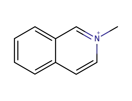 Molecular Structure of 33718-23-9 (N-methylisoquinolinium)