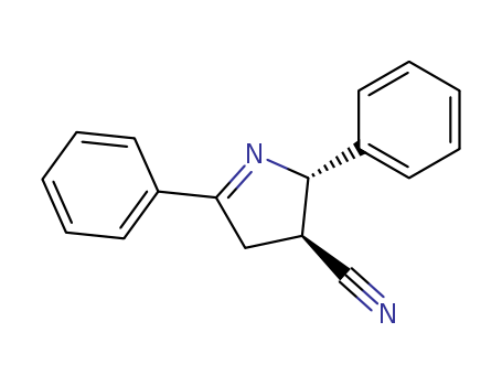 2,5-Diphenyl-3,4-dihydro-2H-pyrrole-3-carbonitrile cas  41413-90-5