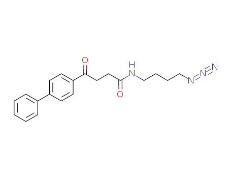 Molecular Structure of 1284258-78-1 (N-(4-azidobutyl)-4-(biphenyl-4-yl)-4-oxobutanamide)