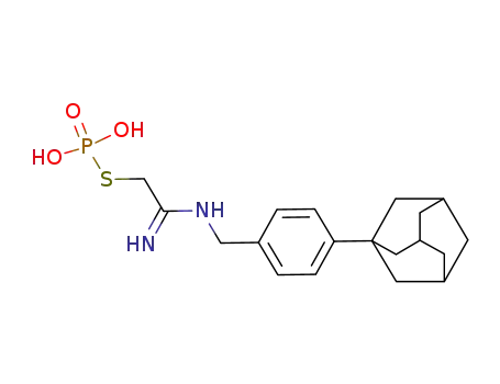 Thiophosphoric acid S-[N-(4-adamantan-1-yl-benzyl)-carbamimidoylmethyl] ester
