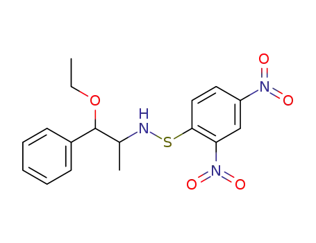 N-(2-ethoxy-1-methyl-2-phenylethyl)-2,4-dinitrobenzenesulphenamide