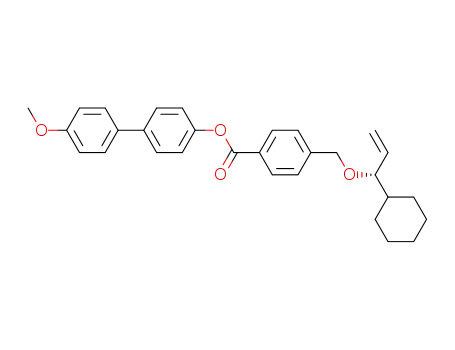 (R)-4-methoxybiphenyl 4-(3-cyclohexyl-2-oxa-4-pentenyl)benzoate