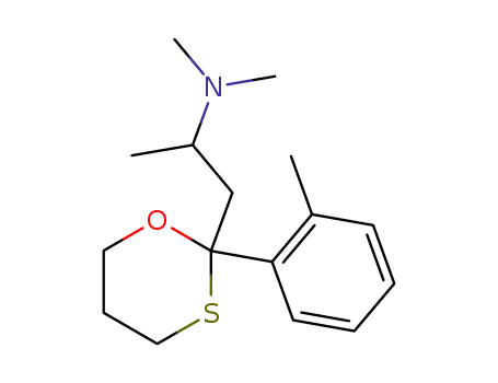 Dimethyl-[1-methyl-2-(2-o-tolyl-[1,3]oxathian-2-yl)-ethyl]-amine