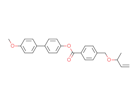 (R,S)-4-methoxybiphenyl 4-(3-methyl-2-oxa-4-pentenyl)benzoate