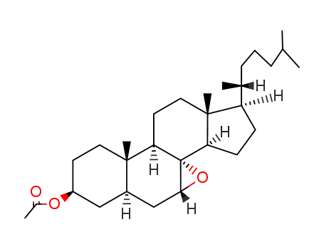 7α,8-epoxy-5α,8α-cholestan-3β-yl acetate