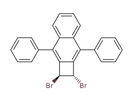 1,2-dibromo-3,8-diphenyl-1,2-dihydrocyclobuta[b]naphthalene