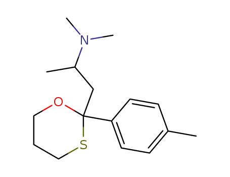Dimethyl-[1-methyl-2-(2-p-tolyl-[1,3]oxathian-2-yl)-ethyl]-amine