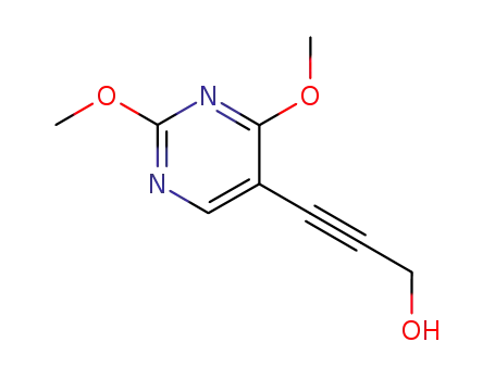 5-(2-hydroxymethylethynyl)-2,4-dimethoxypyrimidine