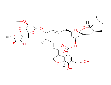 Molecular Structure of 86629-72-3 (4a-Hydroxyavermectin B1)