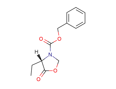 3-Oxazolidinecarboxylic acid, 4-ethyl-5-oxo-, phenylmethyl ester, (4S)-