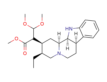 methoxy-17 tetrahydro-17ζ,17-2α,7α corynantheidine
