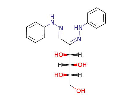Molecular Structure of 6032-23-1 (L-xylo-2-hexulose phenylosazone)