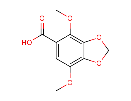 Molecular Structure of 7731-10-4 (apiolic acid)