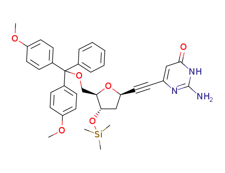 C<sub>35</sub>H<sub>39</sub>N<sub>3</sub>O<sub>6</sub>Si