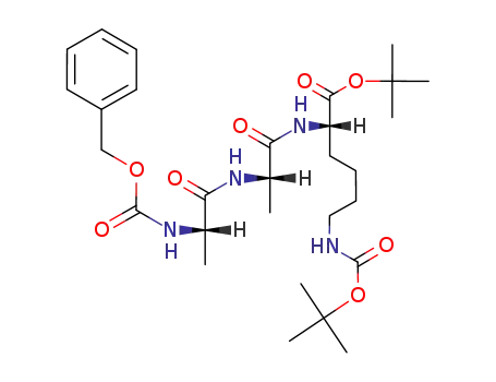 Z<sub>.</sub>Ala<sub>.</sub>Ala<sub>.</sub>Lys(Boc).OtBu