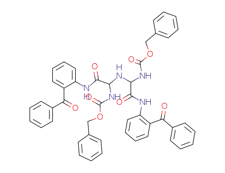 ((2-Benzoyl-phenylcarbamoyl)-{[(2-benzoyl-phenylcarbamoyl)-benzyloxycarbonylamino-methyl]-amino}-methyl)-carbamic acid benzyl ester
