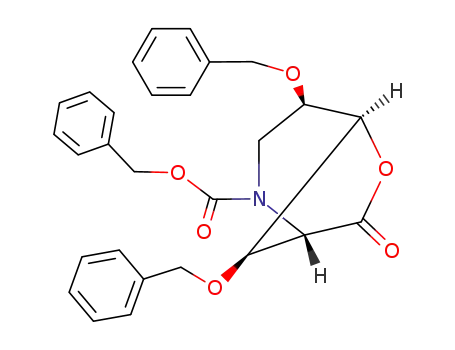 3,5-di-O-benzyl-N-benzyloxycarbonyl-2,6-dideoxy-2,6-imino-D-mannono-1,4-lactone