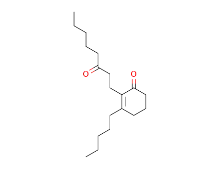 2-(3-Oxo-octyl)-3-pentyl-cyclohex-2-enone