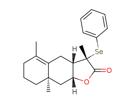 11β-phenylseleno-7,8αH-eudesm-4-en-12,8-olide