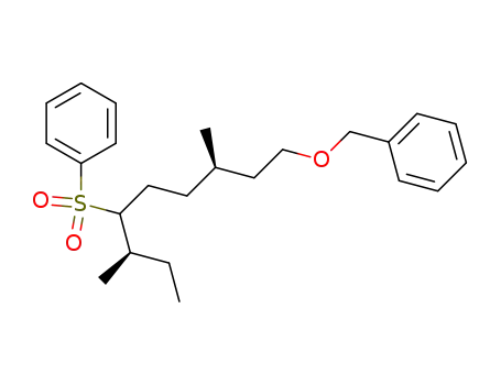 (3R,7R)-3,7-dimethyl-6-benzenesulfonylnonyl benzyl ether