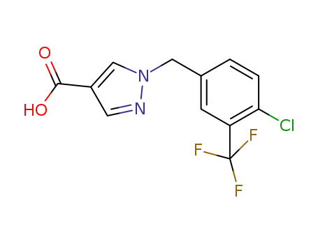 C<sub>12</sub>H<sub>8</sub>ClF<sub>3</sub>N<sub>2</sub>O<sub>2</sub>