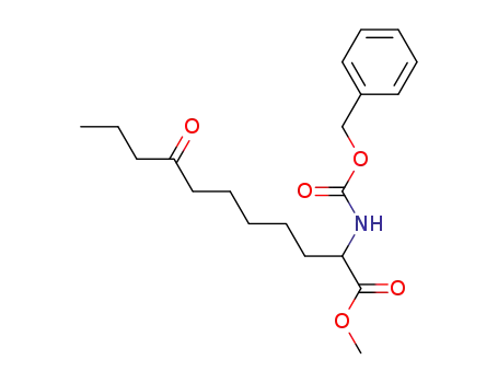 ester methylique de l'acide (N-benzyloxycarbonyl) amino-2 oxo-8 undecanoique