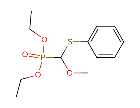 (Methoxy-phenylsulfanyl-methyl)-phosphonic acid diethyl ester
