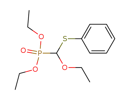 (Ethoxy-phenylsulfanyl-methyl)-phosphonic acid diethyl ester