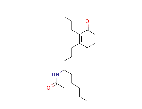N-{1-[3-(2-Butyl-3-oxo-cyclohex-1-enyl)-propyl]-hexyl}-acetamide