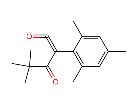 4,4-dimethyl-2-mesitylpent-1-ene-1,3-dione