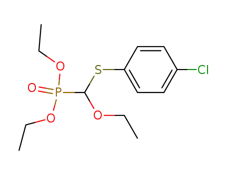 [(4-Chloro-phenylsulfanyl)-ethoxy-methyl]-phosphonic acid diethyl ester