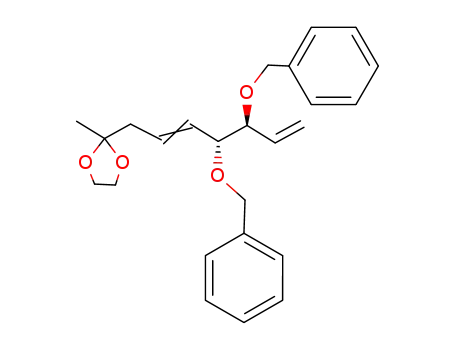 6,7-di-O-benzyl-1,3,4,5,8,9-hexadeoxy-L-erythro-non-4,8-dieno-2-ulose