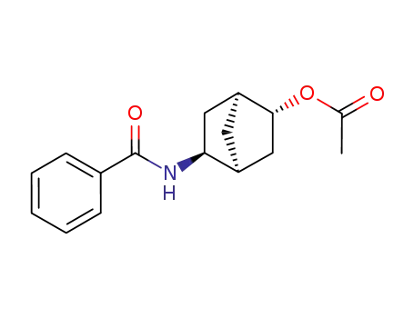 5-exo-acetoxy-2-endo-benzoylamino norbornane