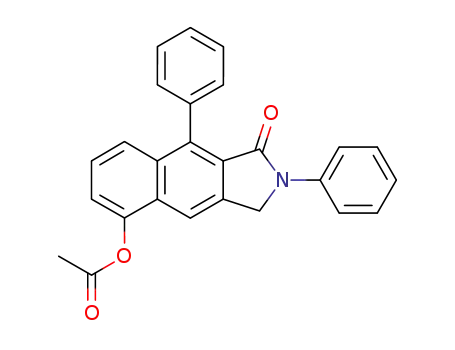 5-acetoxy-2,9-diphenyl-2,3-dihydro-1H-benz<f>isoindol-1-one