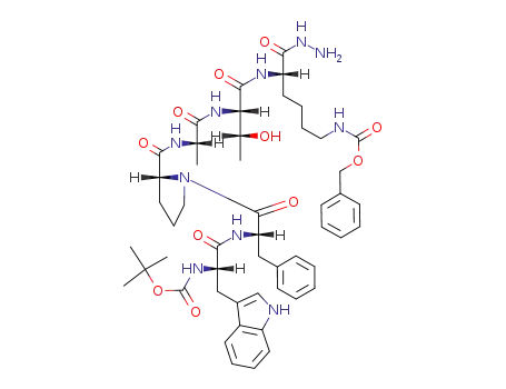 Boc-Trp-Phe-D-Pro-Ala-Thr-Lys(Z)-NHNH<sub>2</sub>