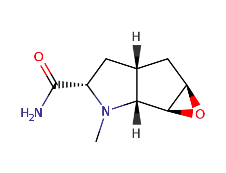 Oxireno[4,5]cyclopenta[1,2-b]pyrrole-3-carboxamide,octahydro-2-methyl-,(1a-alpha-,1b-bta-,3-alpha-,4a-bta-,5a-alpha-)-(9CI)