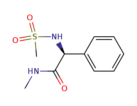 (S)-N-(Methylsulphonyl)phenylglycine-N'-methylamide