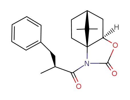 (1S,5R,7R)-10,10-Dimethyl-2-((S)-2-methyl-3-phenyl-propionyl)-4-oxa-2-aza-tricyclo[5.2.1.0<sup>1,5</sup>]decan-3-one