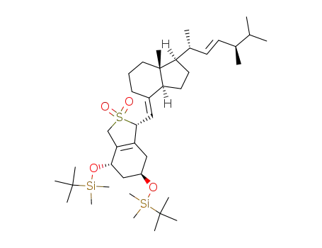 (1S,3R,6R)-bis(tert-butyldimethylsilyloxy)-9,10-seco-ergosta-5,7(E),10<sup>(19)</sup>,22(E)-tetraene SO<sub>2</sub> adduct