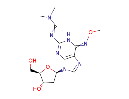 2-(디메틸아미노메틸리덴)아미노-6-메톡시라미노-9-(베타-D-2-데옥시리보푸라노실)퓨린