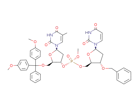 DMT-dTp(CH<sub>3</sub>)dU-Bn
