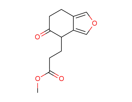 3-(5-Oxo-4,5,6,7-tetrahydro-isobenzofuran-4-yl)-propionic acid methyl ester