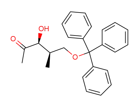 (3S,4R)-3-Hydroxy-4-methyl-5-trityloxy-pentan-2-one