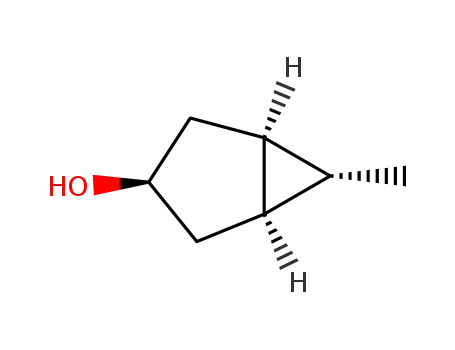 Molecular Structure of 23038-07-5 (exo-6-Methyl-cis-bicyclo<3.1.0>hexan-3-ol)