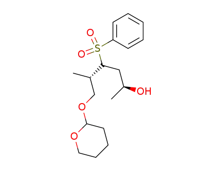2(S)-methyl-3-phenylsulfonyl-1,5(S)-hexanediol-1-THP ether