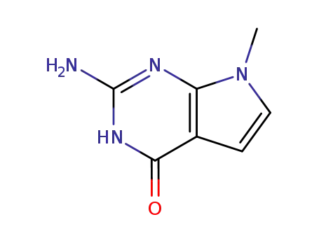 Molecular Structure of 90065-66-0 (1-Methyl-7-deazaguanine)