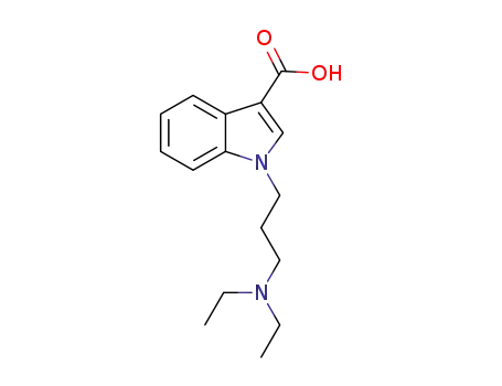 1-(3-diethylaminopropyl)-1H-indole-3-carboxylic acid