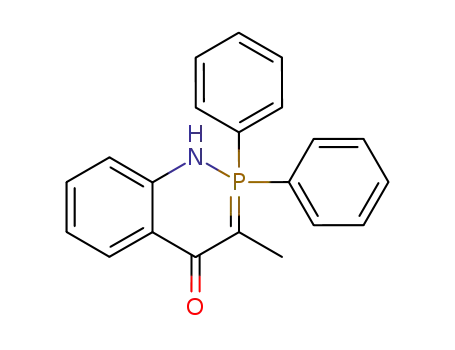 3-Methyl-2,2-diphenyl-1H-2λ<sup>5</sup>-benzo[e][1,2]azaphosphinin-4-one