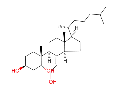 Molecular Structure of 119105-17-8 (1,3-Cyclohexanediol,4-[(1R,3aR,4Z,5S,7aR)-1-[(1R)-1,5-dimethylhexyl]octahydro-4-(2-hydroxyethylidene)-7a-methyl-1H-inden-5-yl]-4-methyl-,(1S,3S,4R)- (9CI))